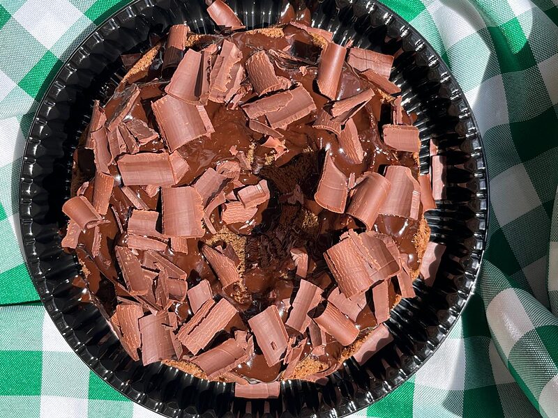 Chocolate 70% zero açúcar usado nas receitas